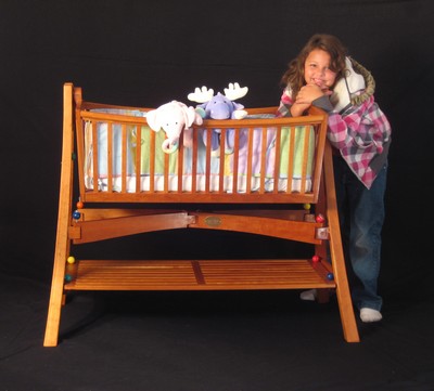 Cradle in cherry