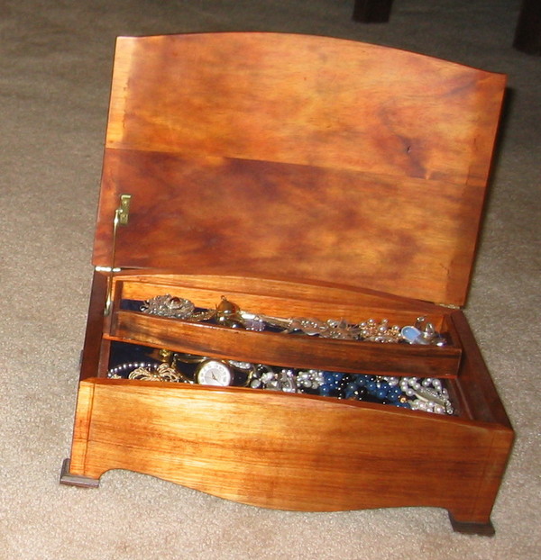 Jewelry box with charm