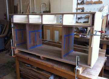 Sideboard under construction