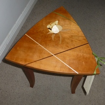 wine glass table